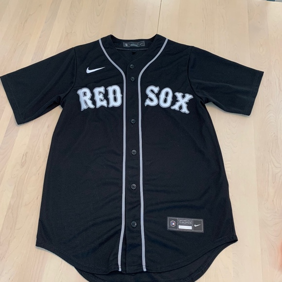 Red Sox black jersey Devens - Picture 1 of 3